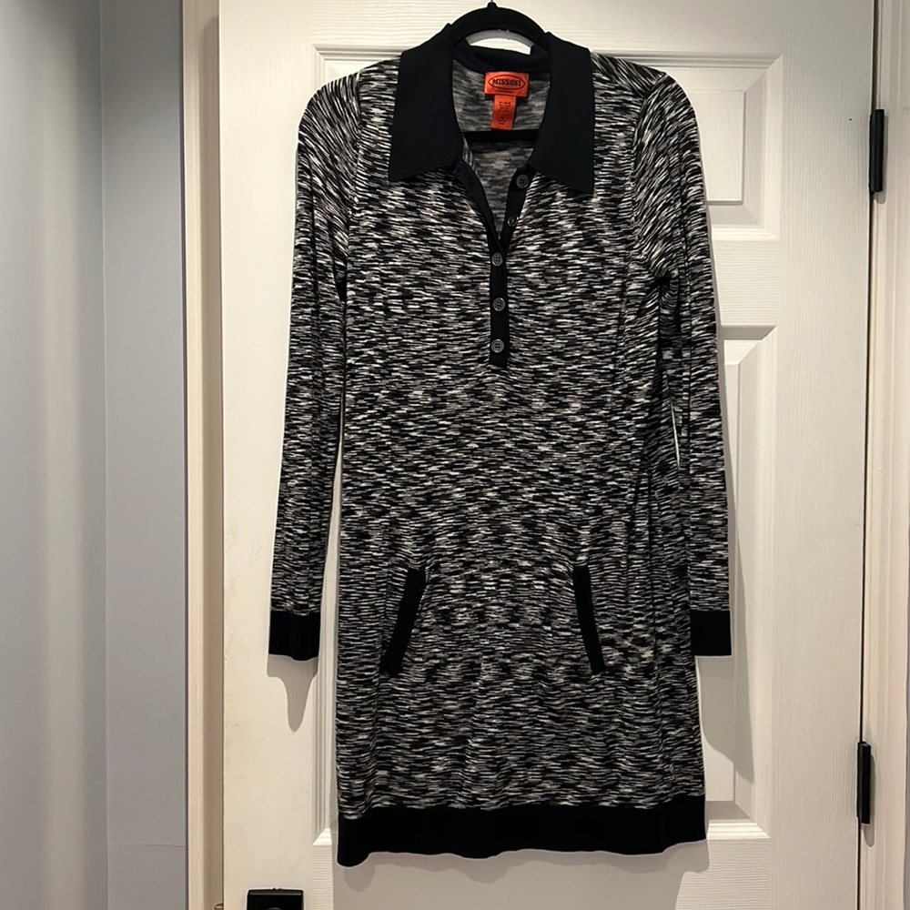 Womens size M black and white MISSONI for Target dress
